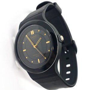1994 Casio MW-56 705 Men's Watch Lightweight Gold Tone Markers Old Stock 1990's